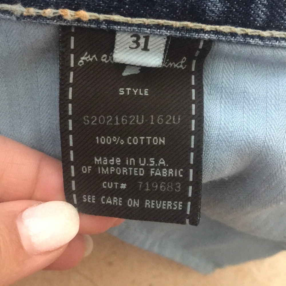 7 for all mankind Dojo shorts - Picture 6 of 6